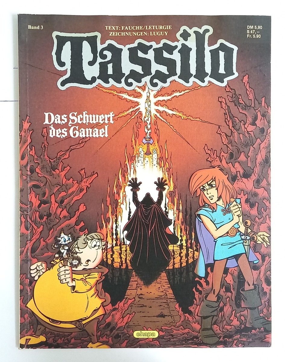 Tassilo Volume 3 - La Spada del Ganael - Fumetto - Ehapa - Vintage