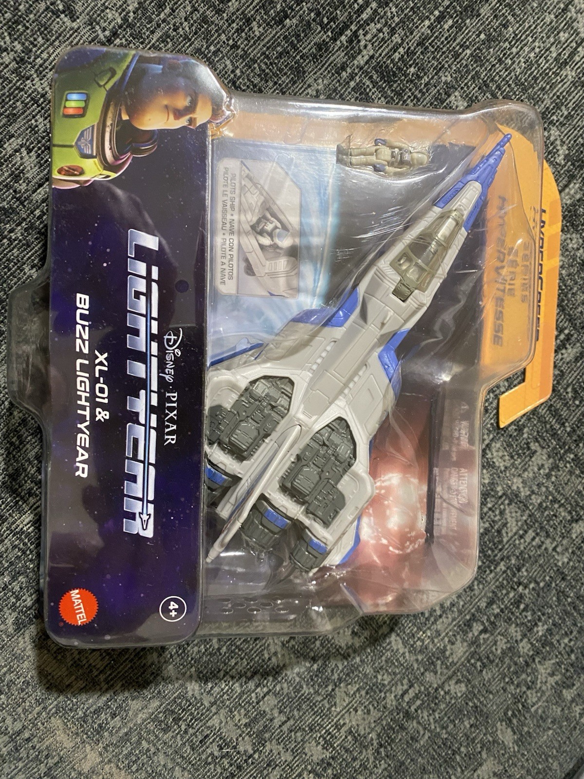 Disney Pixar Lightyear XL-01 Buzz Lightyear Hyperspeed Series Collectible Toy