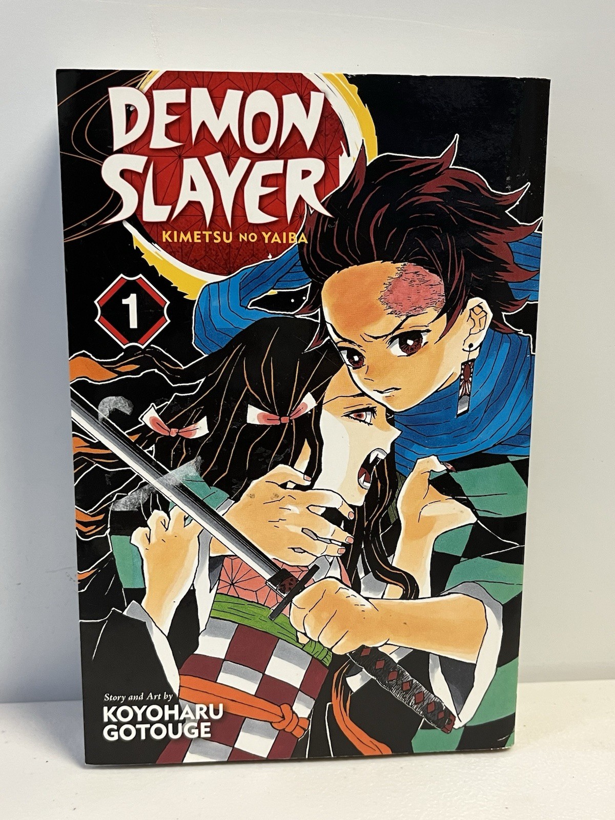 Demon Slayer Vol 1 prima stampa inglese HTF