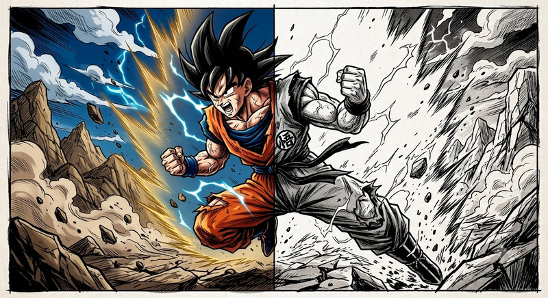 Manga dragon ball z