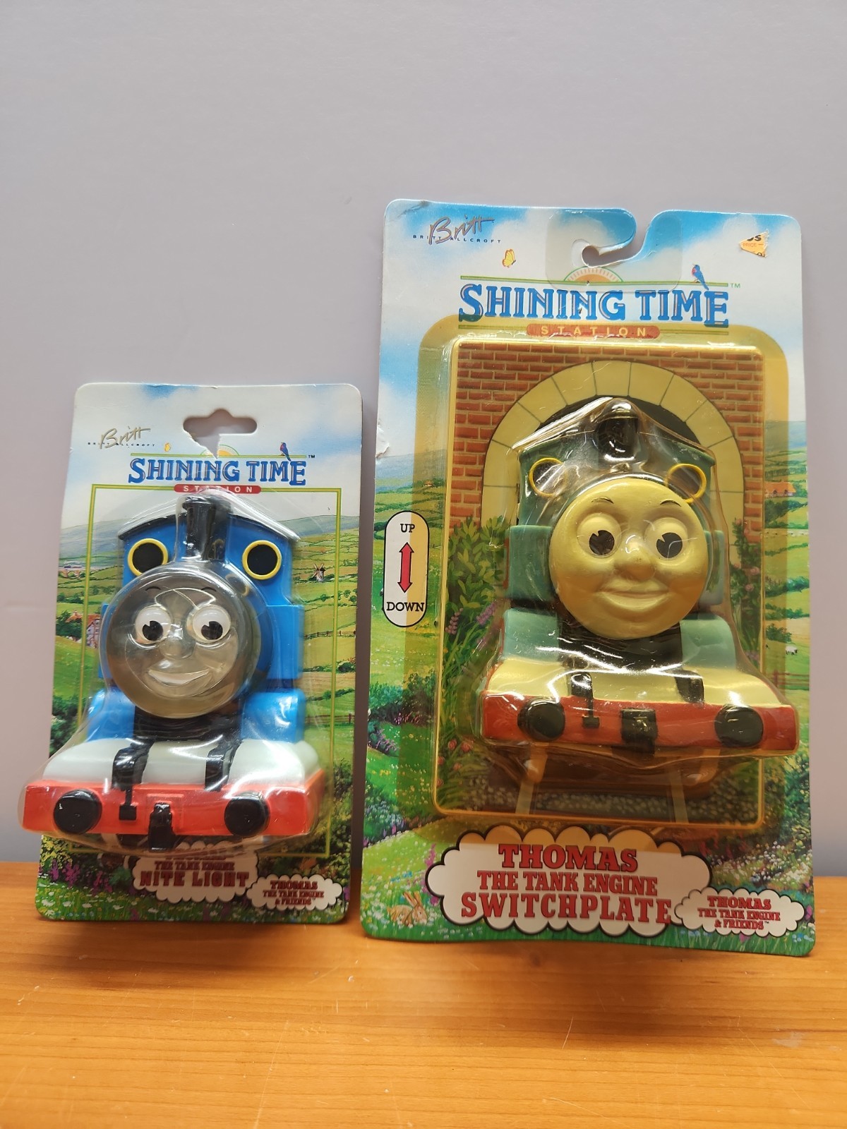 NUOVA Shining Time Station Thomas The Tank Engine Nite Light Switch Plate 1992