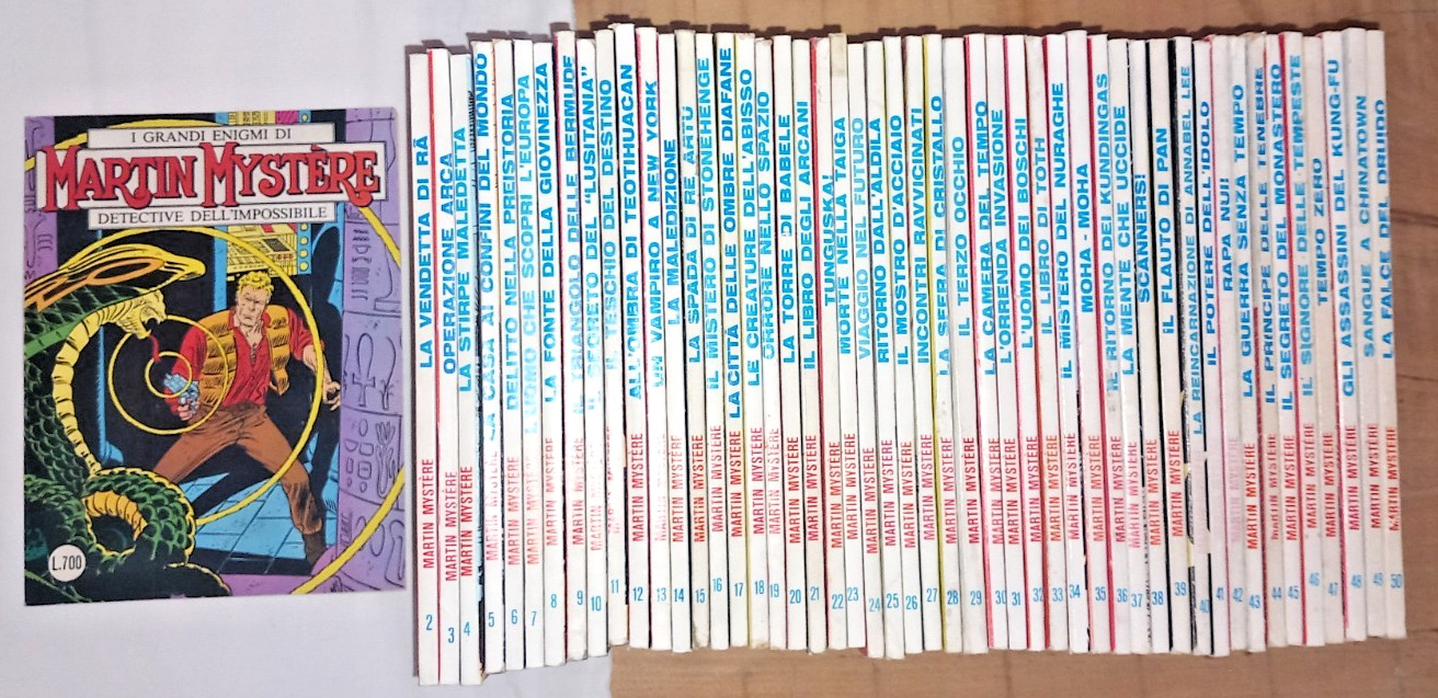 Martin Mystere serie completa 1/50