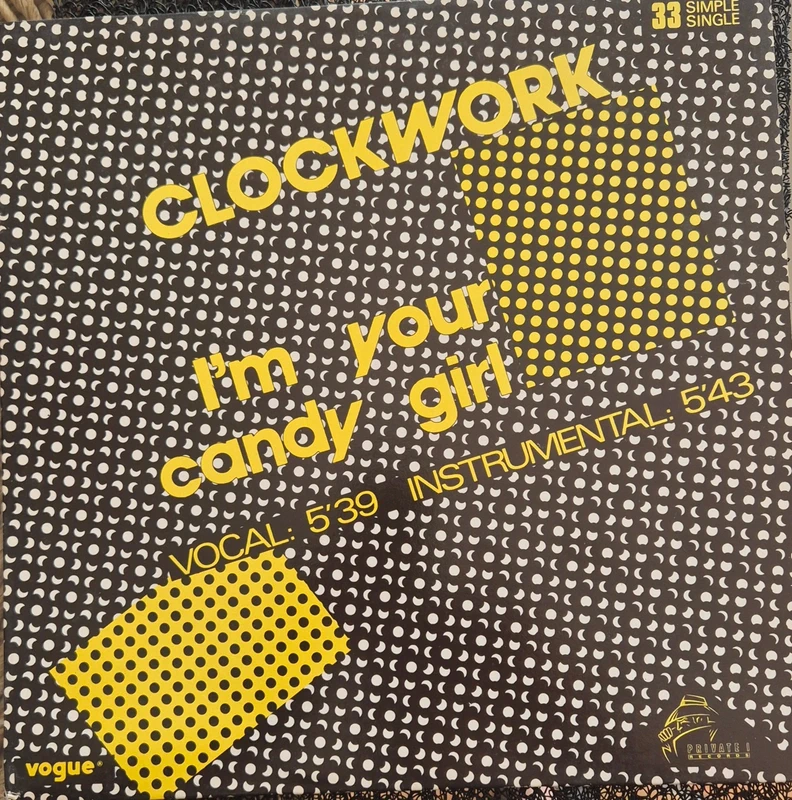 Clockwork " i'm your candy girl " maxi funk 84