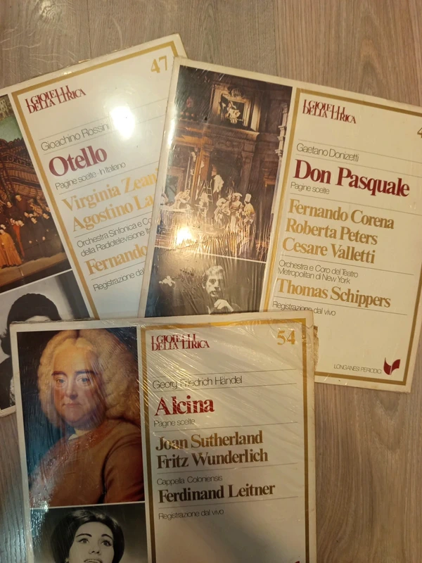 3 vinili sigillati