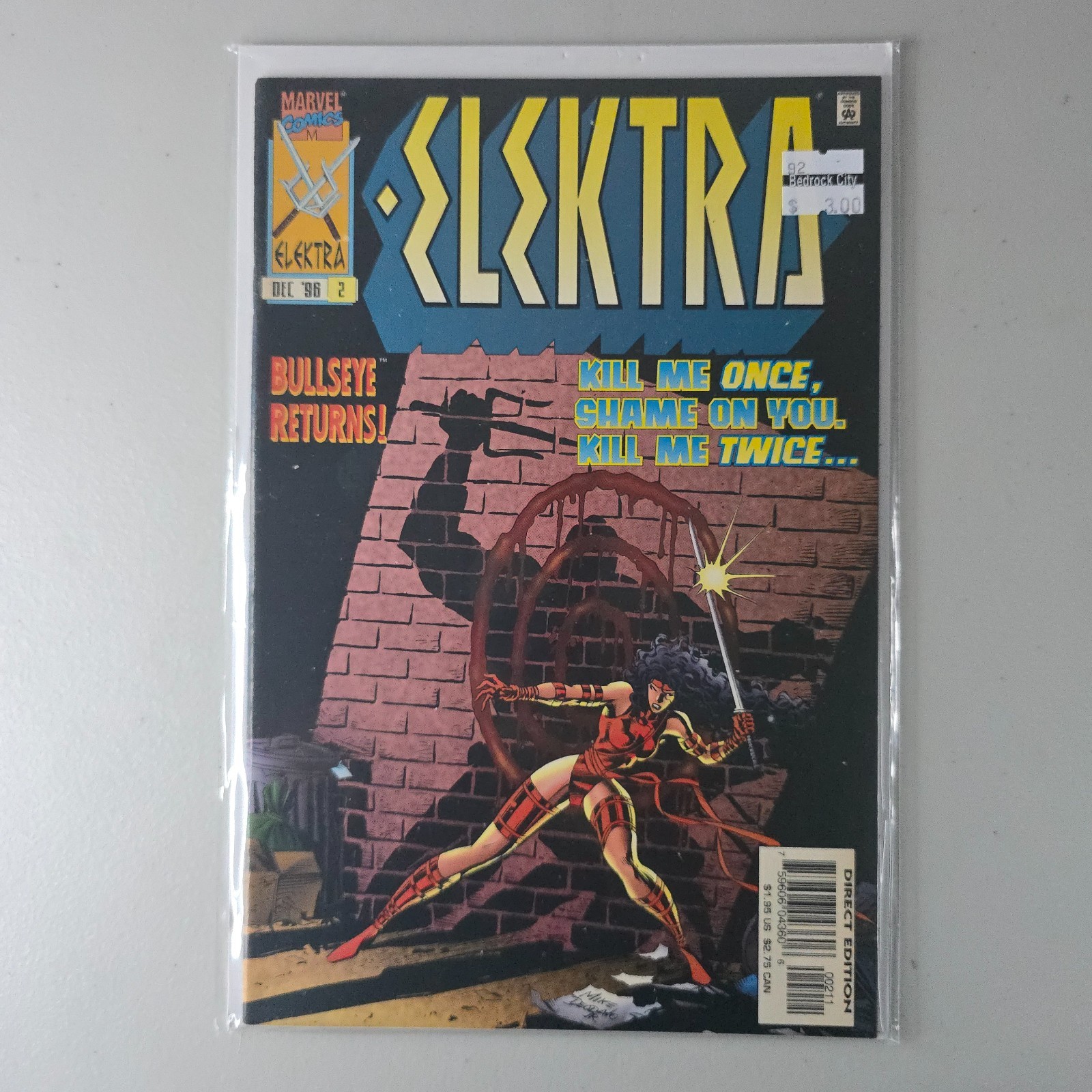 Elektra #2 1996 fumetto Marvel Comics