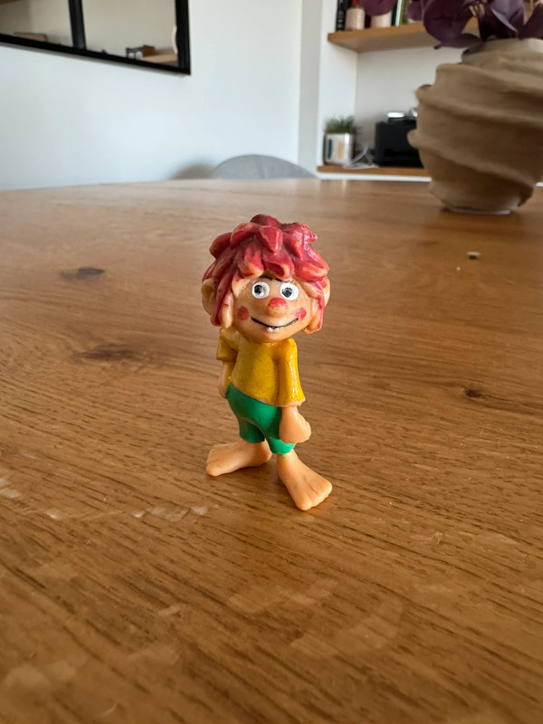 Mini figurita bulla (pumuki) vintage