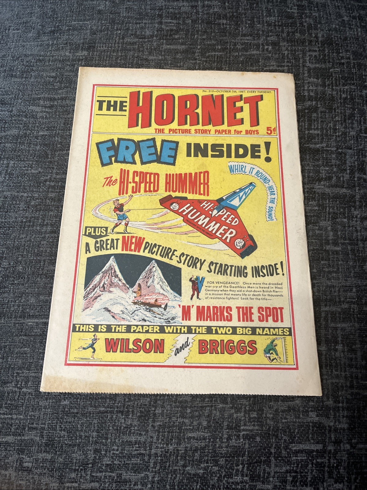 Hornet Comic - #213 - 7 October 1967