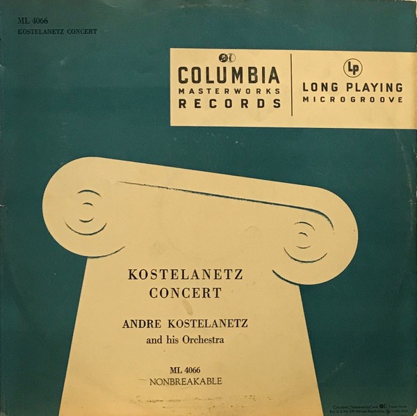 André Kostelanetz And His Orchestra, Kostelanetz Concert, (LP, Album), VG+, 435