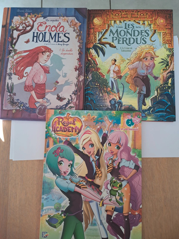 Lot de 3 Bd