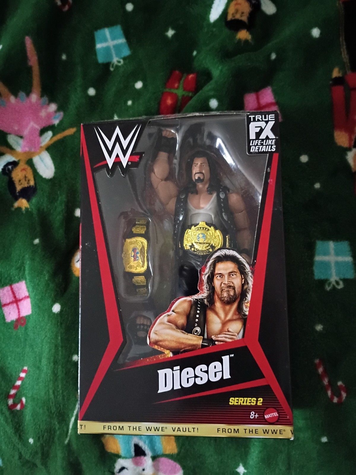 Cinture titolo WWE Wrestling Mattel Elite From the Vault Series 2 Diesel Kevin Nash