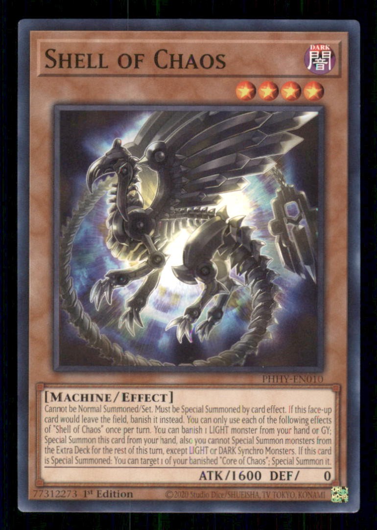 Shell of Chaos PHHY-EN010 Fotone Comune Hypernova Yu-Gi-Oh 1° Edizione Near Mint