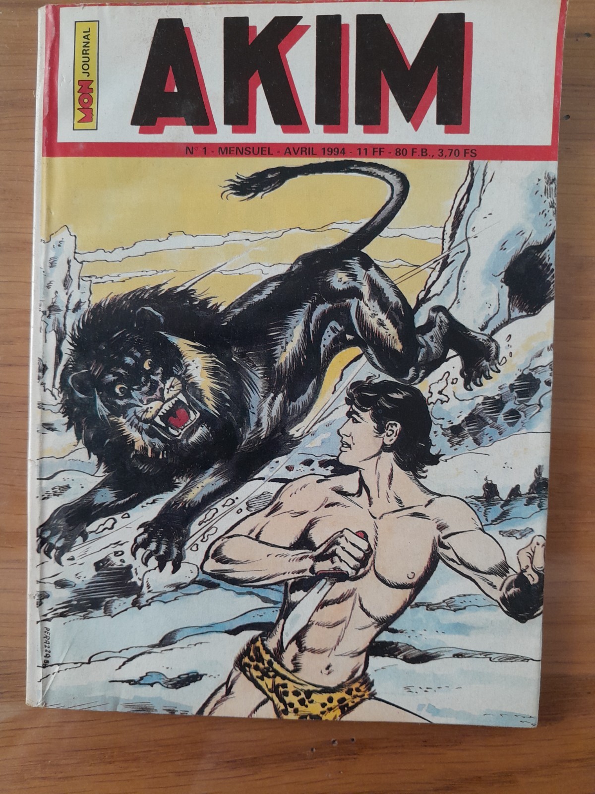 AKIM  SERIE  2     N°01     MON JOURNAL    1994     TBE