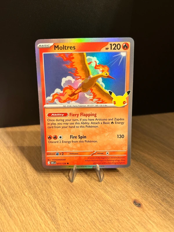 Moltres holo 30th celebrations Engels