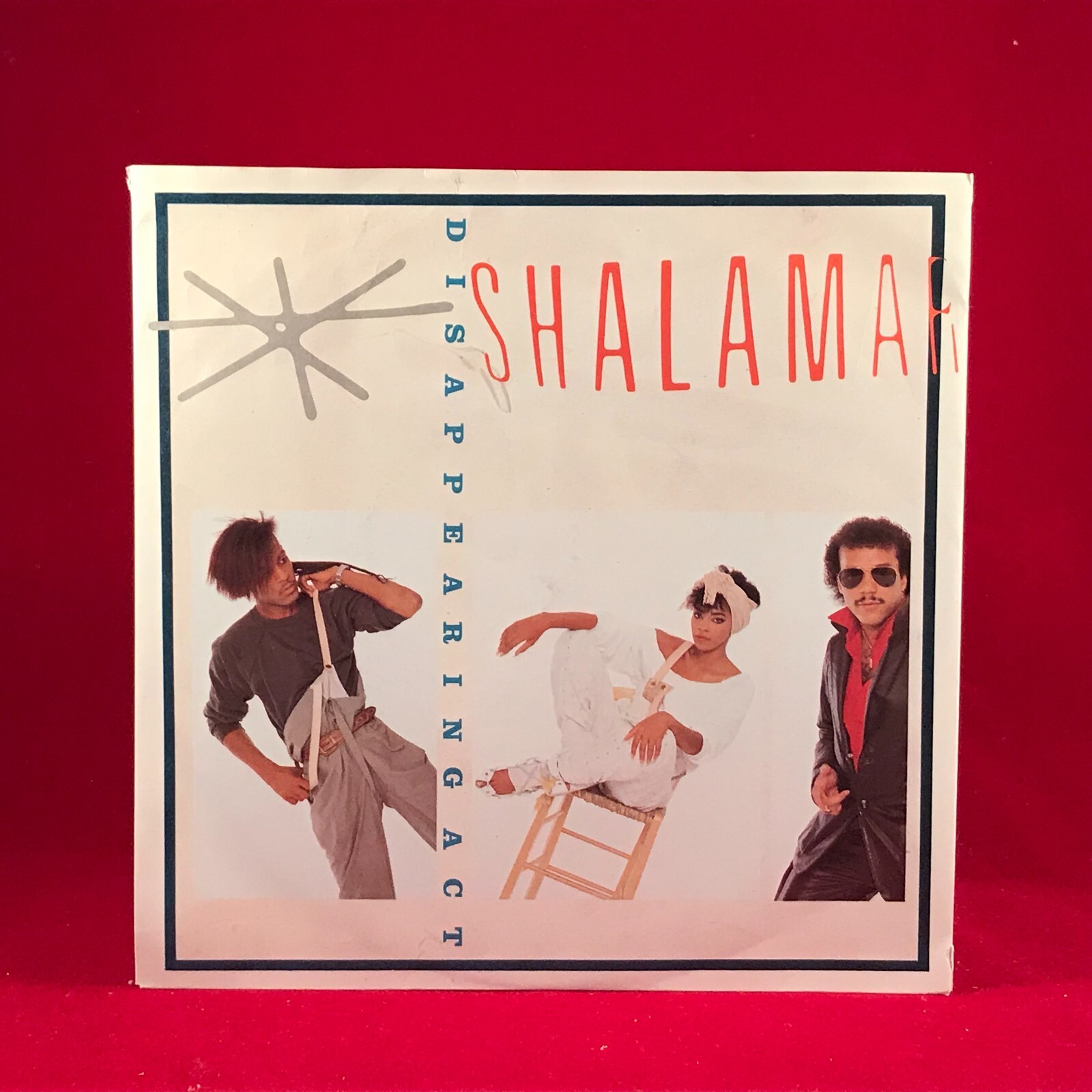 SHALAMAR Disappearing Act 1983 UK 7" vinyl single You Can Count On Me original