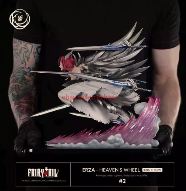 Tsume Art Ikigai Fairy Tail Erza Scarlet Heaven's Wheel 1/6 Scale Resin Statue