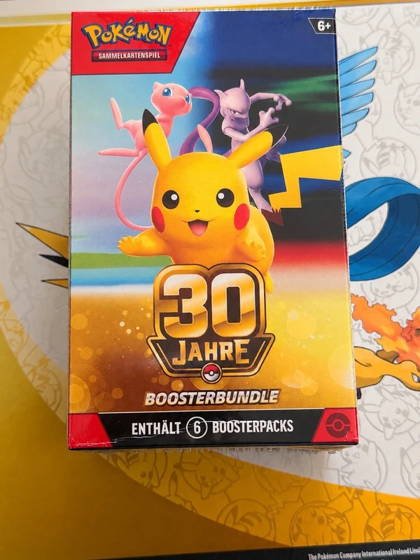 Pokémon 30 Jahre Boosterbundle Neu und OVP (6 Boosterpacks)