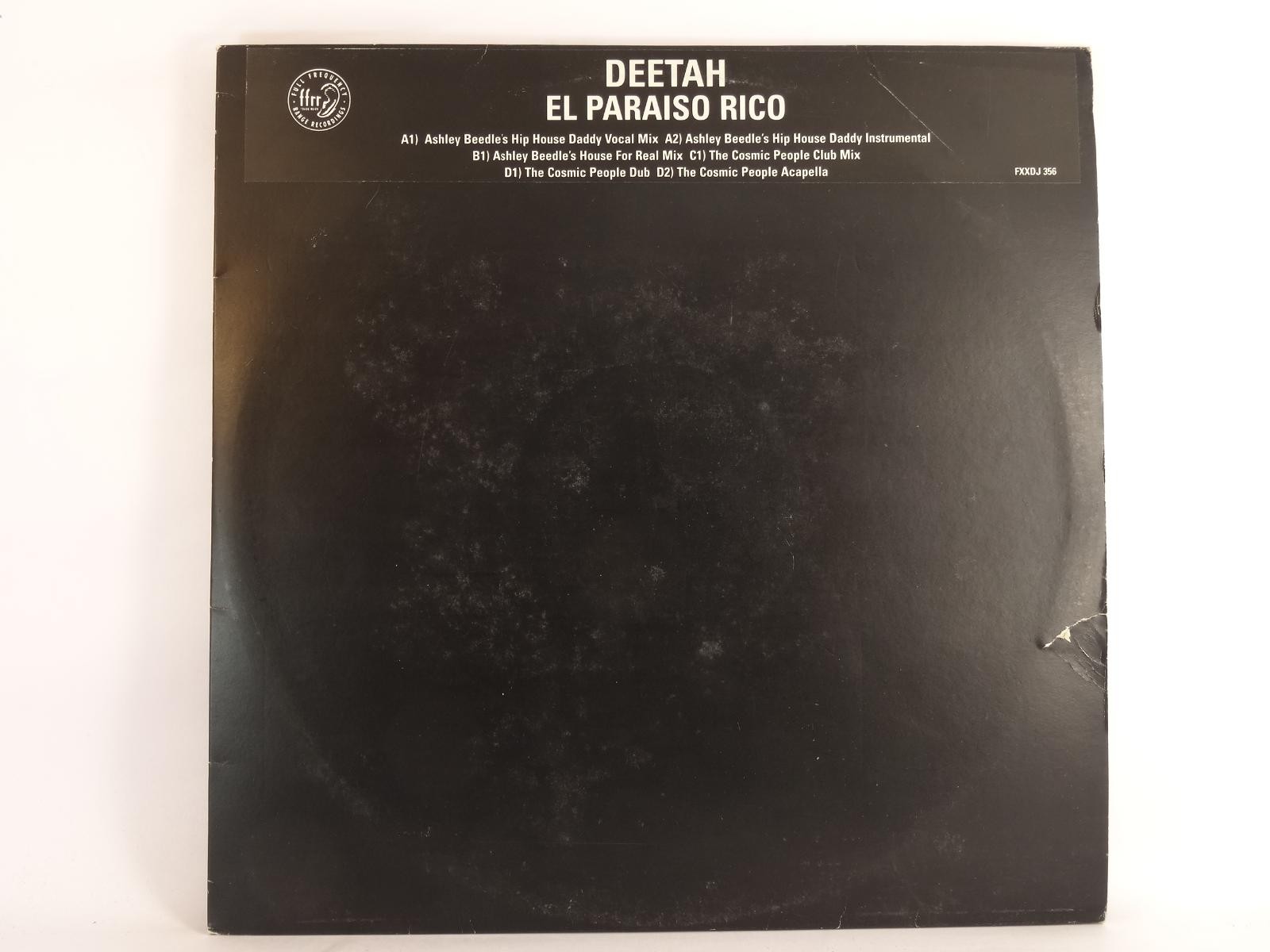 DEETAH EL PARAISO RICO (2 DISC) (187) 6 Track Promo 12" Single plus Company Slee