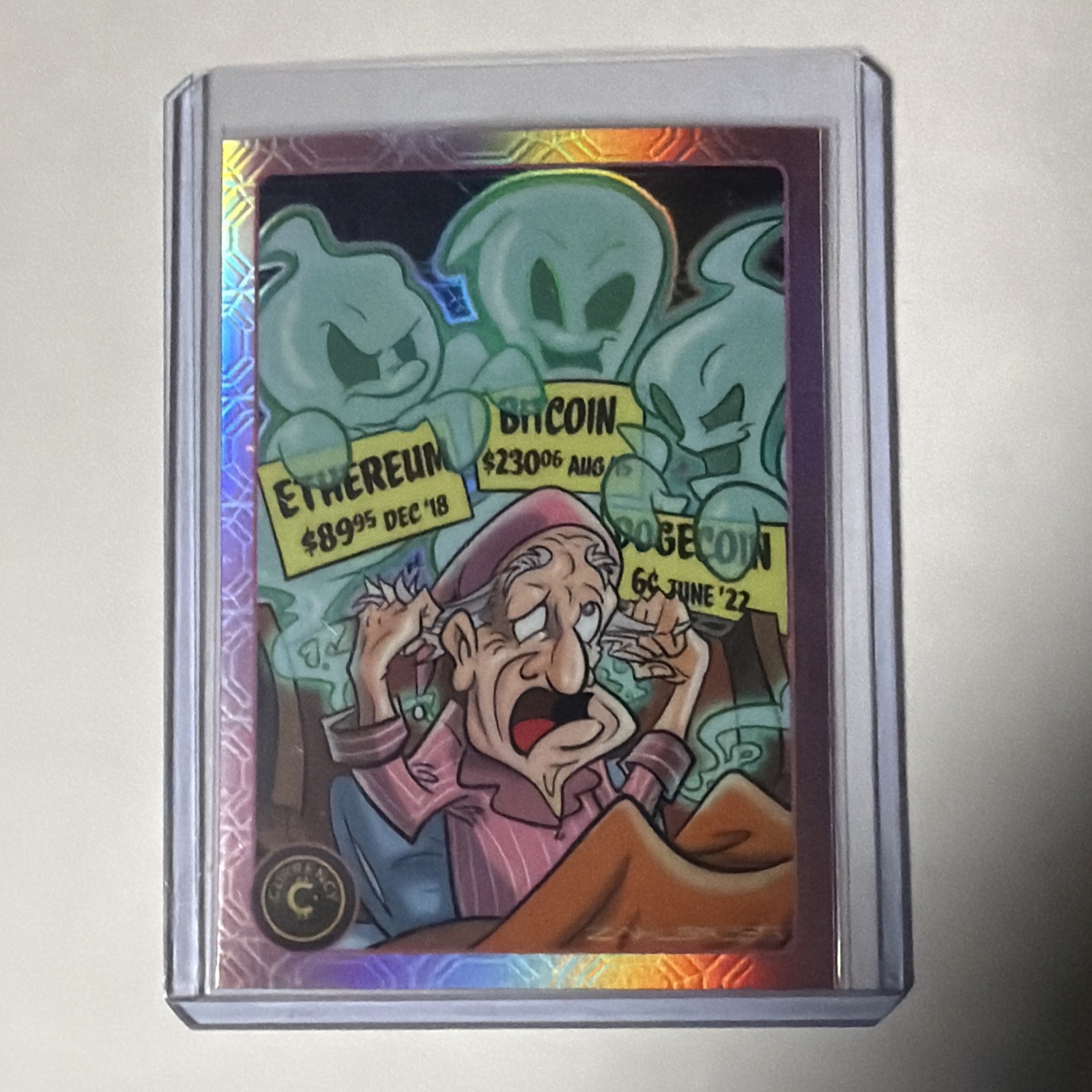 cardsmiths valuta serie 5 #58 FOMO Topazio Rosa