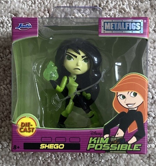 Jada Toys 3" Metalfigs Die Cast Disney Kim Possible Shego Figure Brand New Rare