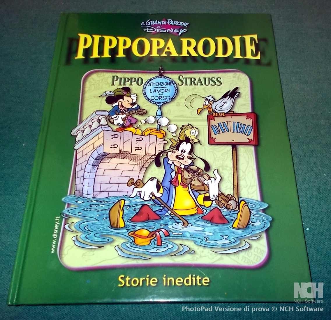 Le GRANDI PARODIE DISNEY n. 75 "Pippo Strauss" edizioni Disney del 2000