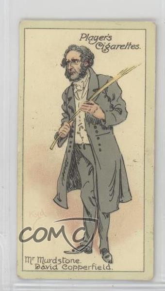 1923 Personaggi Giocatore di Dickens Serie A di 50 Tabacco Mr Murdstone 1p1