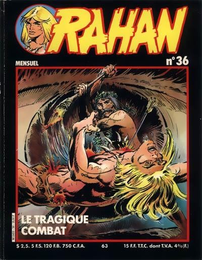 EO Rahan (2ème série) 36 Le tragique combat (Chéret) (TBE)