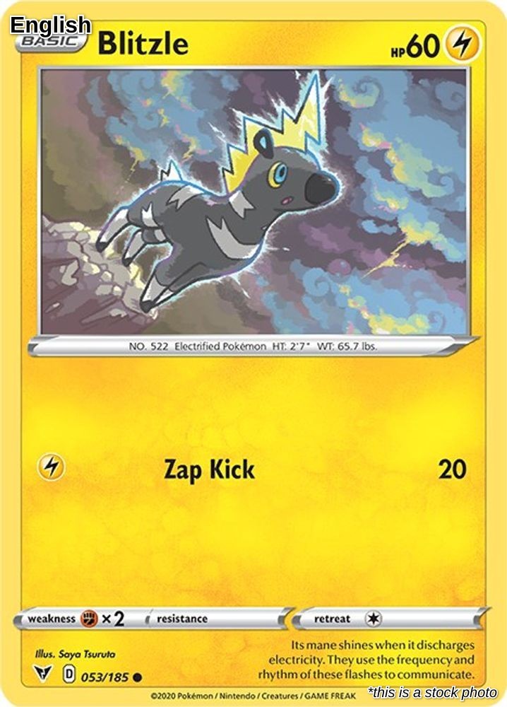 Blitzle SWSH04: Vivid Voltage 053/185