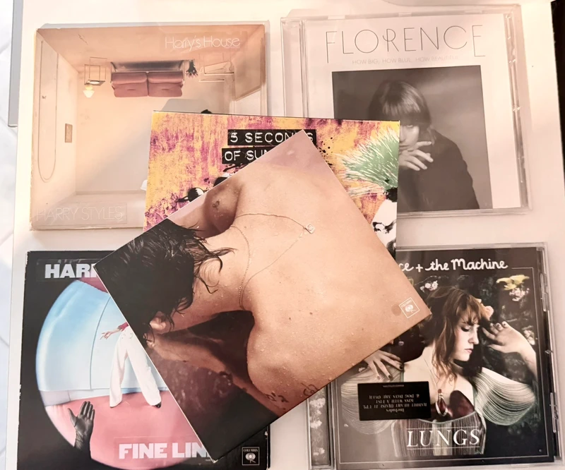 💿 Lotto 6 CD | Florence + Harry Styles + 5 Seconds of Summer