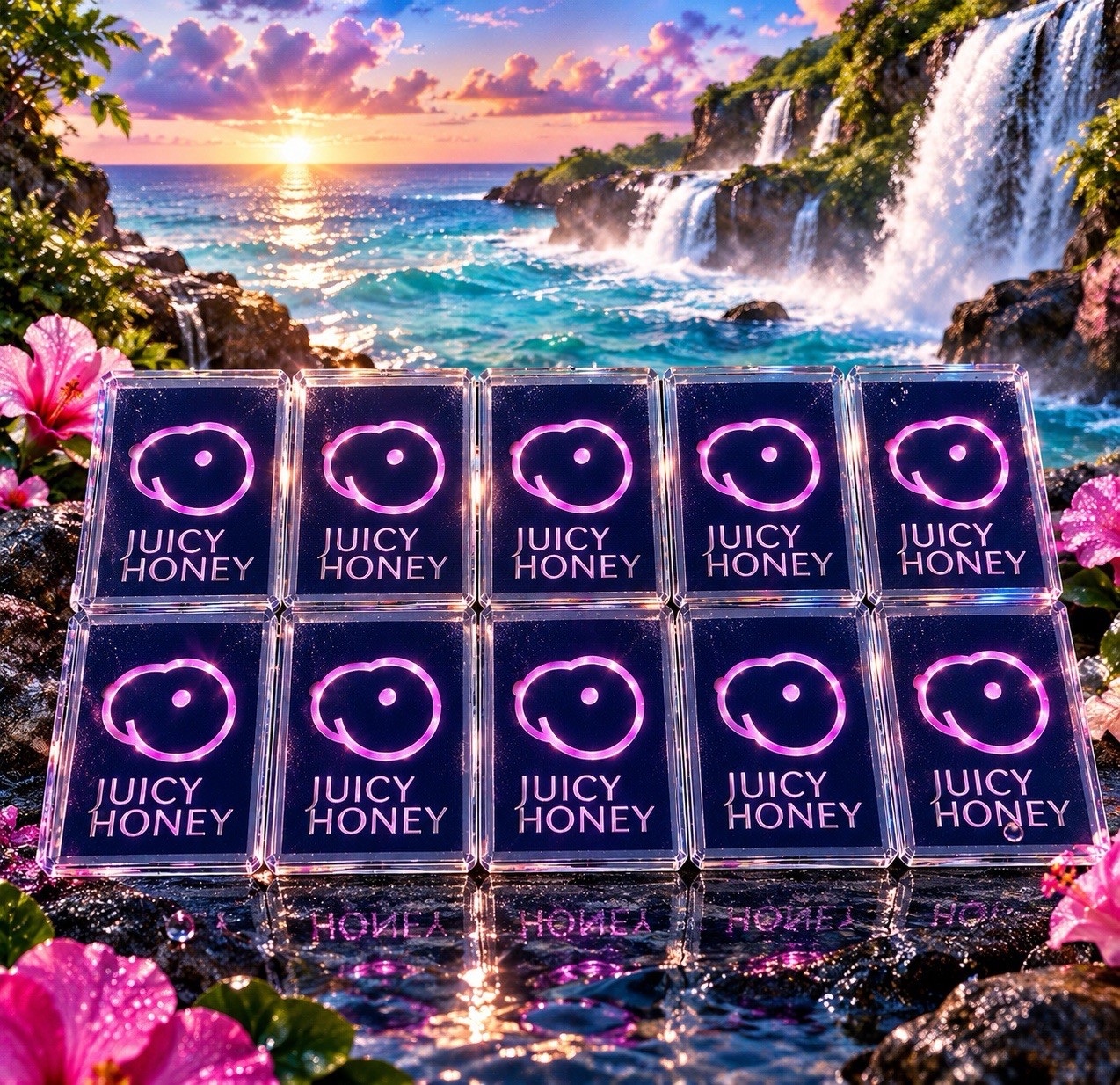 Juicy Honey 10 CARD LOT Random Japanese Cards ALL IN TOP LOADERS