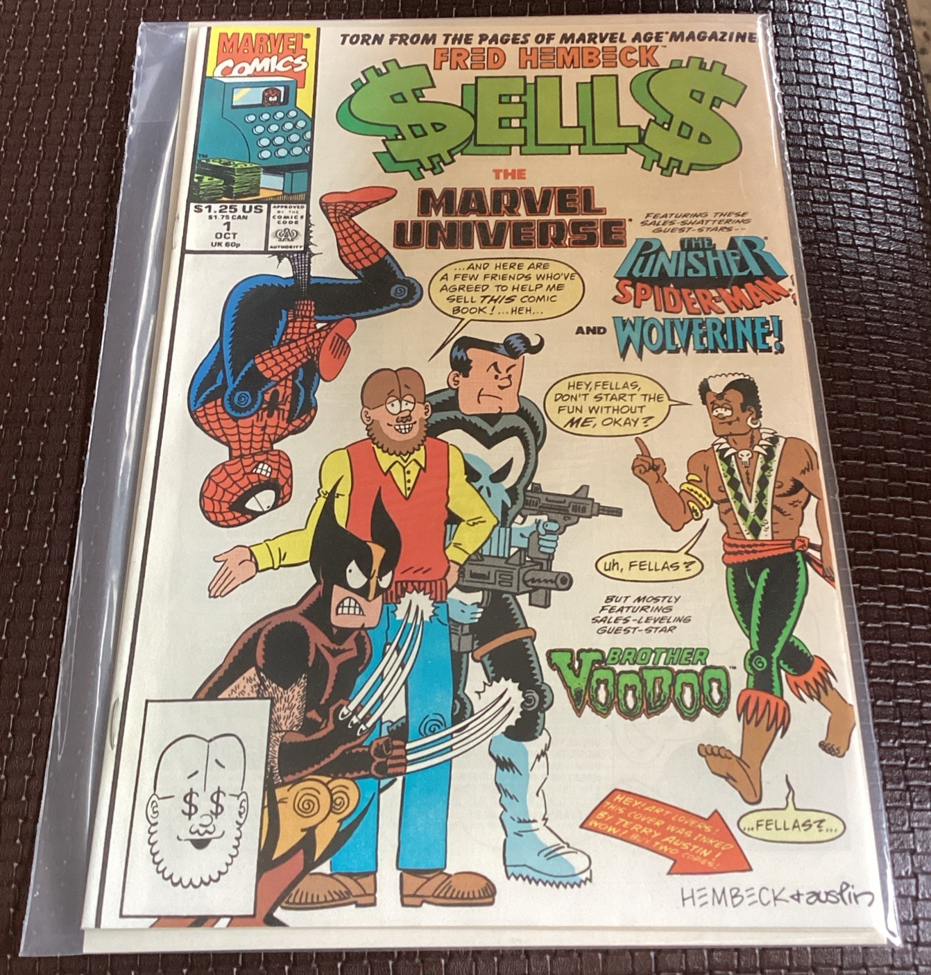 WHAT THE?! Issue #1 Marvel Comics NM 1988 9.4 NM