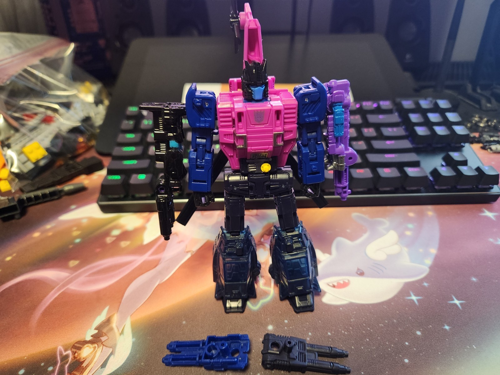 Transformers Age of the Primes Wreck N Doom Collection Spinister USED