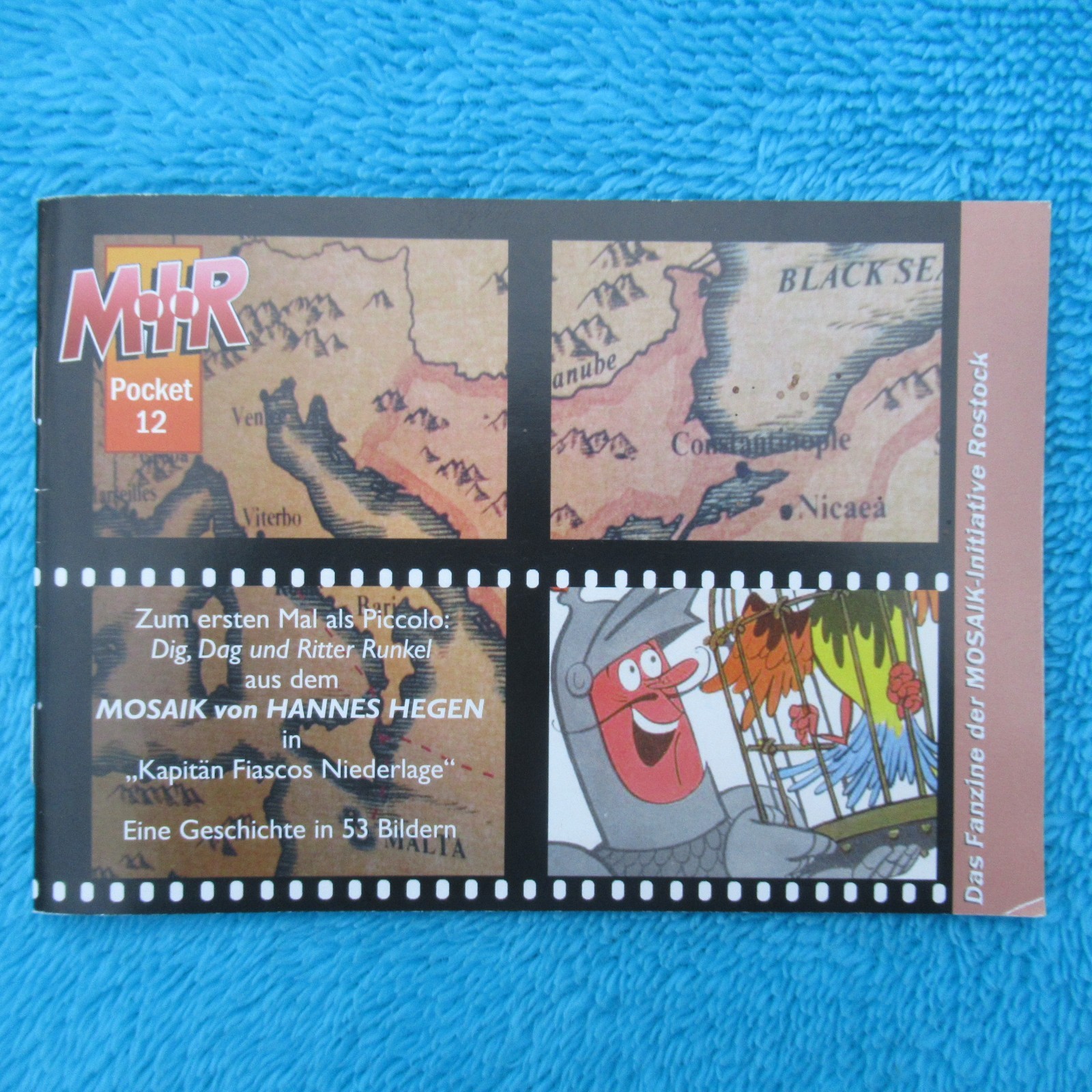FANZINE MIR POCKET n.12 MOSAICO 2011 Digedags MOSAICO-Iniziativa Rostock Z1