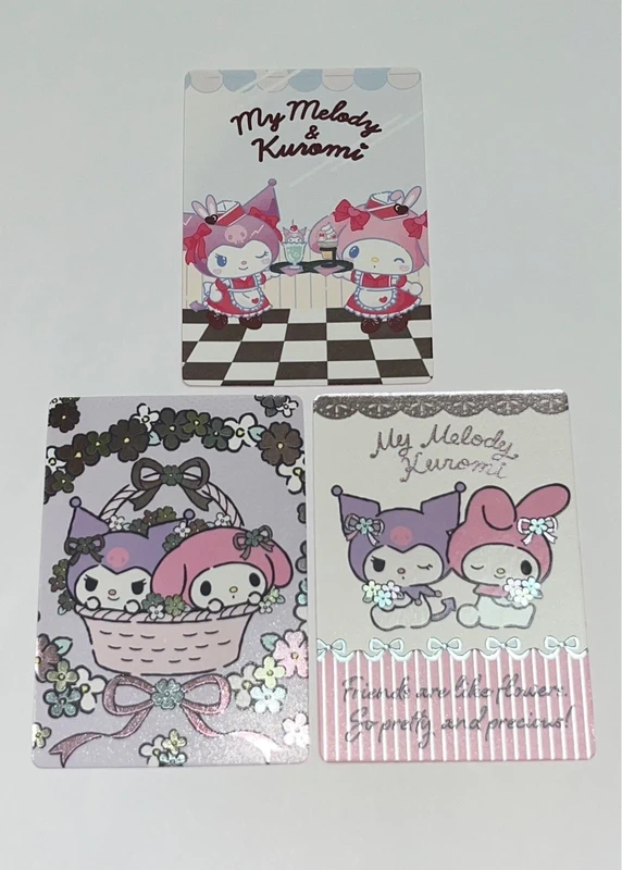 🎀 Cartas Hello Kitty de Panini nº 30, 32 y 33