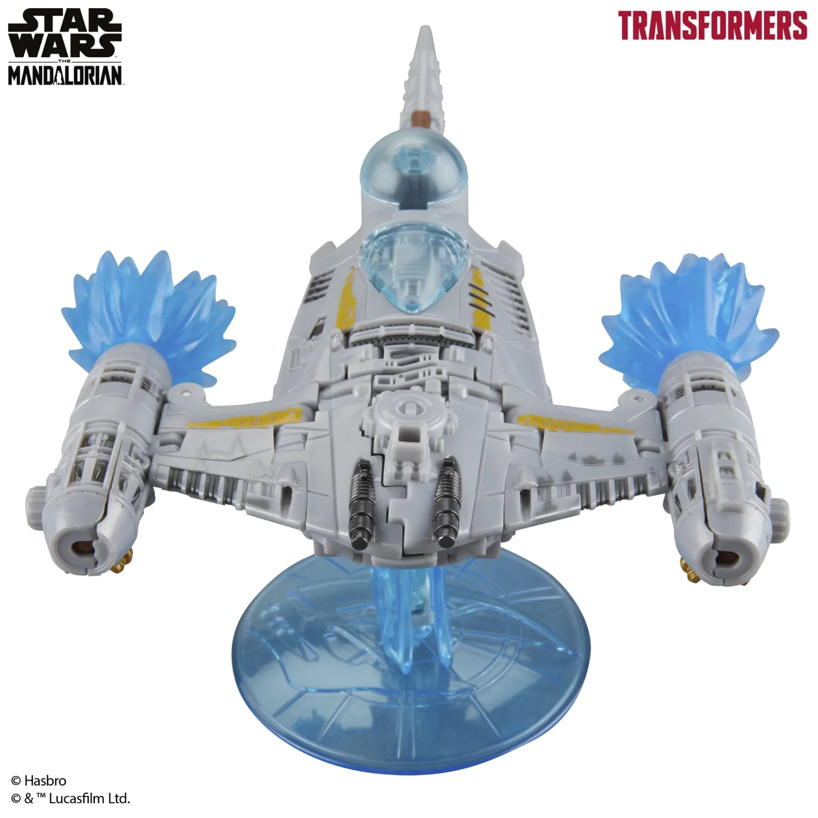 Transformers Collaborative Star Wars: The Mandalorian™ N-1 Starfighter, 7.5” Act