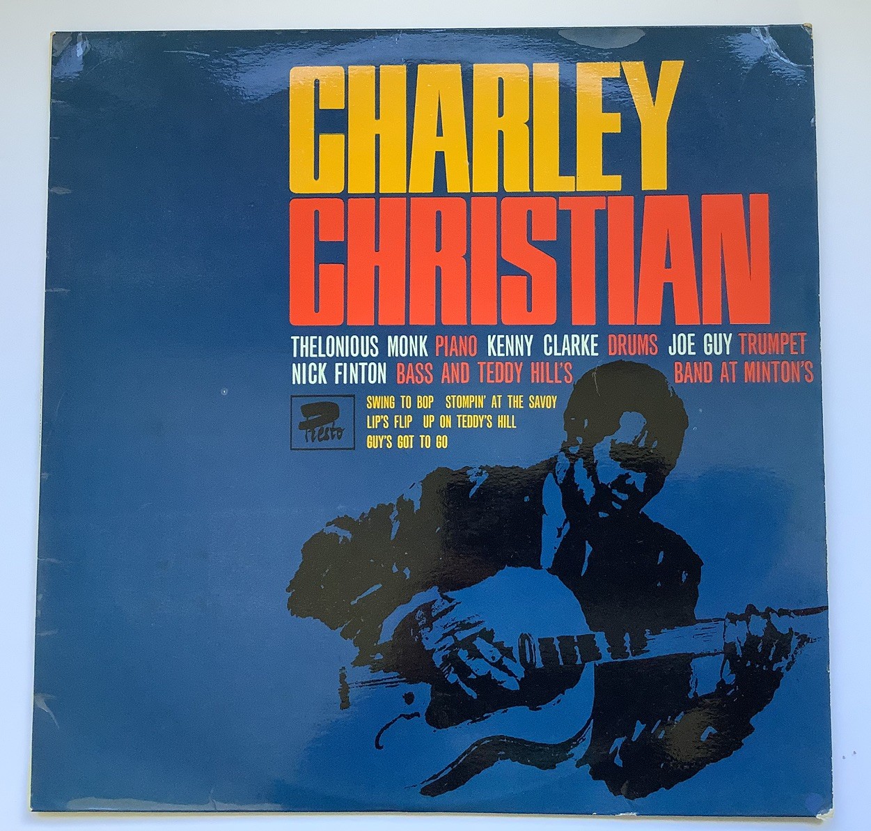 CHARLEY CHRISTIAN The Immortal VINYL LP 1966 UK Saga PRE640 Jazz Bop Monk Clarke