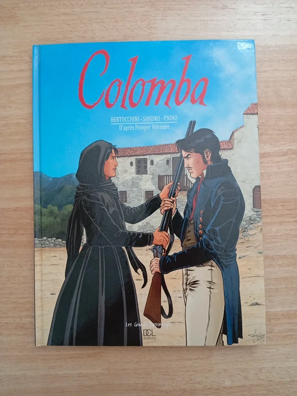 📖 Colomba cómic BD en francés Mérimée tapa dura 🇫🇷