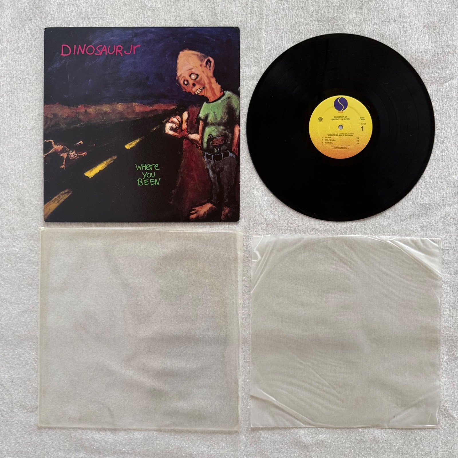 Dinosaur Jr Where You Been LP 1993 Original Pressing Sire Vinyl Record