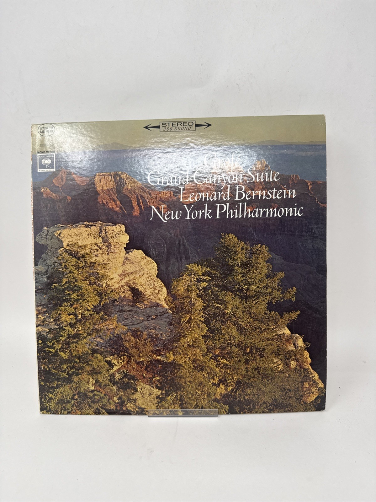 Grofe Grand Canyon Suite Leonard Bernstein New York Philharmonic Columbia LP VG