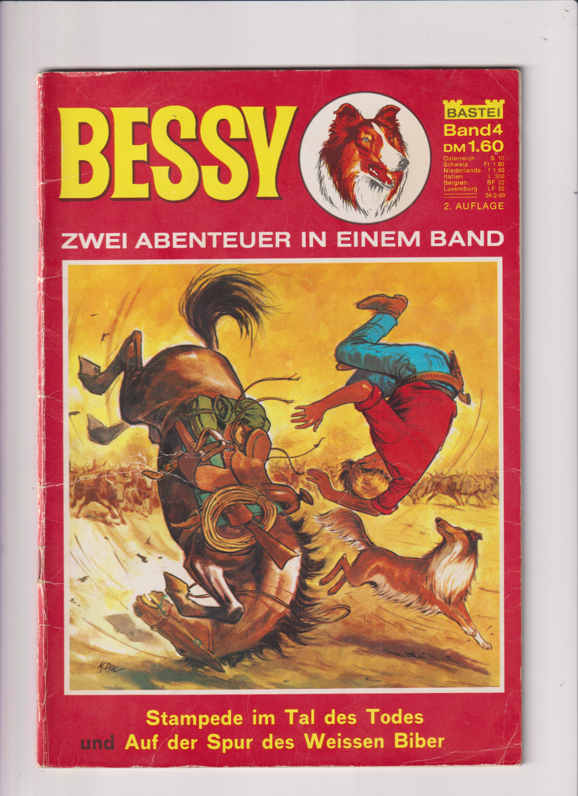 Bessy doppio volume 4 originale Bastei Editore