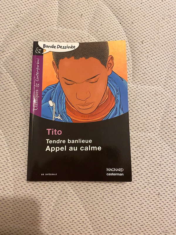 Livre Tito tendre banlieue appel au calme
