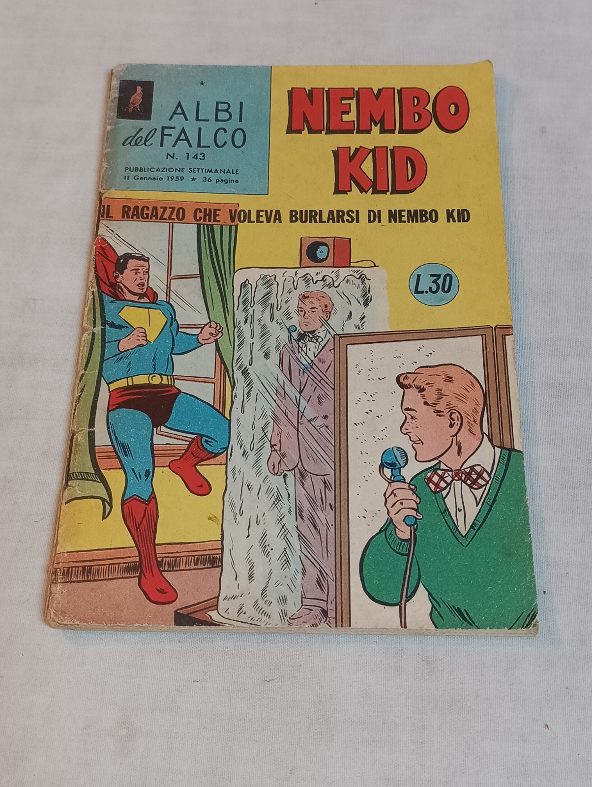 ALBI DEL FALCO NEMBO KID n. 143 del 1959 ED.  MONDADORI Superman 