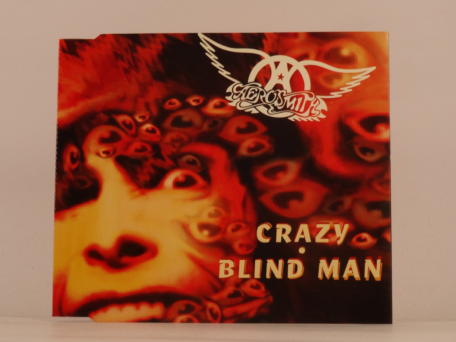 AEROSMITH CRAZY (G92) 4 Track CD Single plus Picture Sleeve GEFFEN