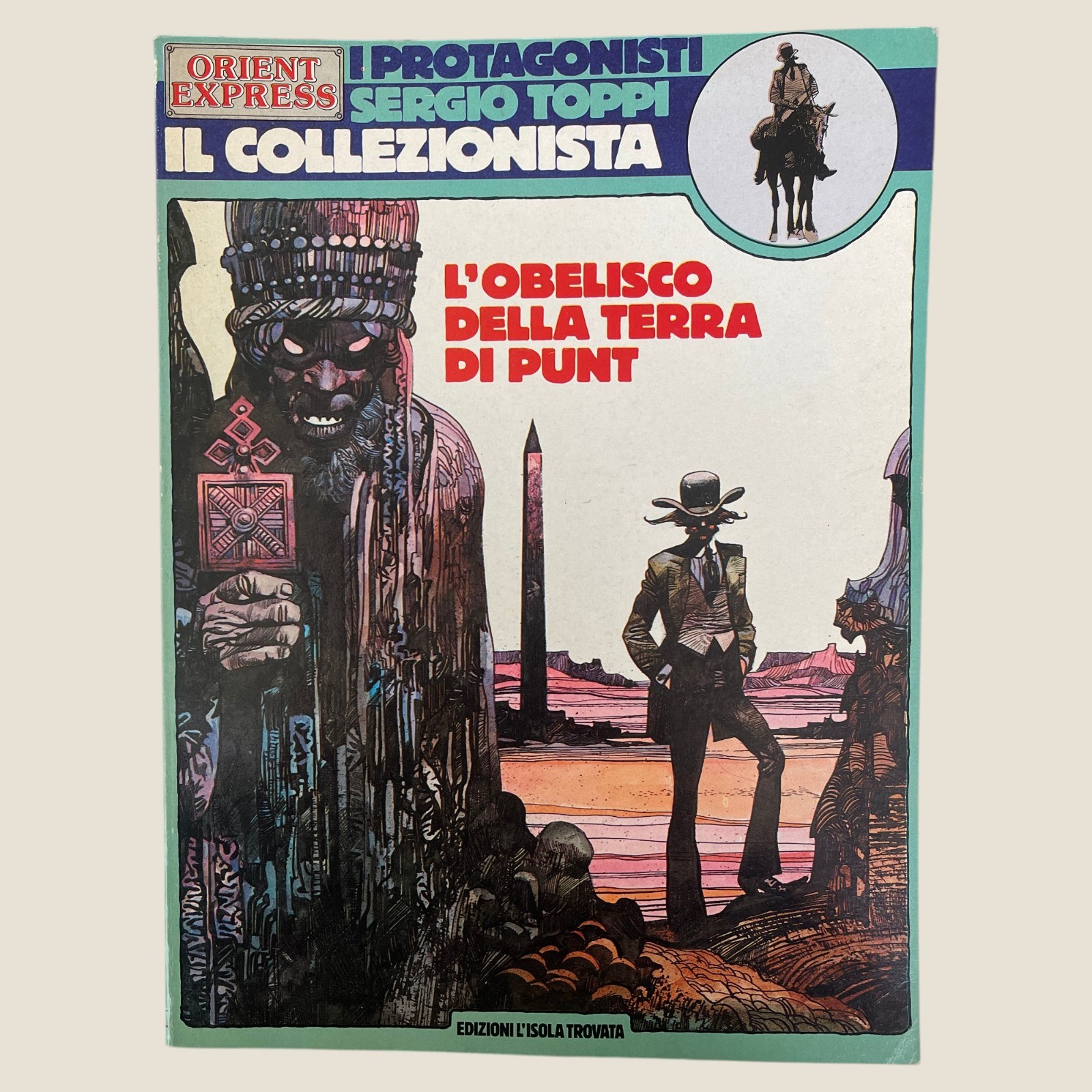Sergio Toppi – L’Obelisco della Terra di Punt – Fumetto Vintage
