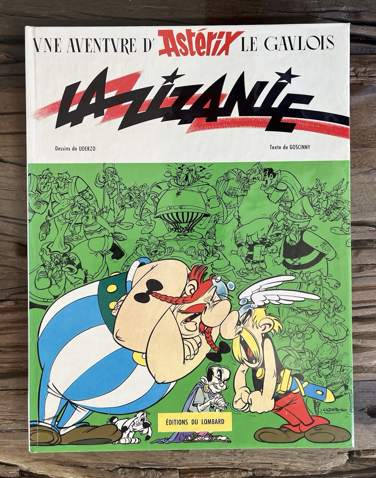 ASTERIX:EO LA ZIZANIE ULTRA RARE IMP CASTERMAN PAPIER GLACÉ CRAQUANT NEUF UDERZO
