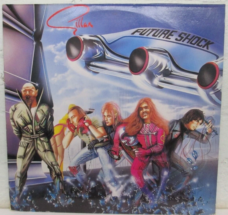 LP - Gillan - Future Shock - german Press + OIS