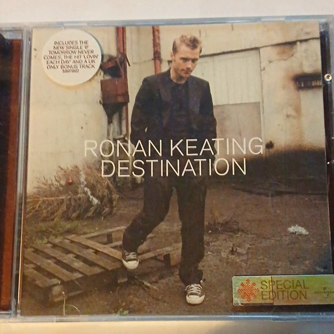 Ronan Keating - Destination (Special Edition) (2002) CD Album Polydor Pop