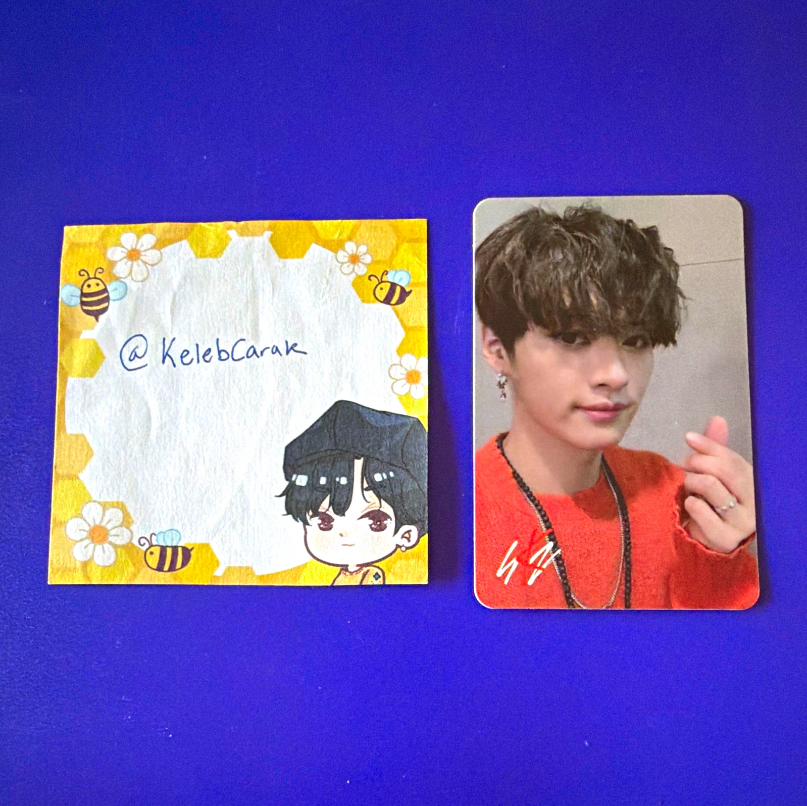 Lee Know Stray Kids MIROH QR Voice Card Photocard