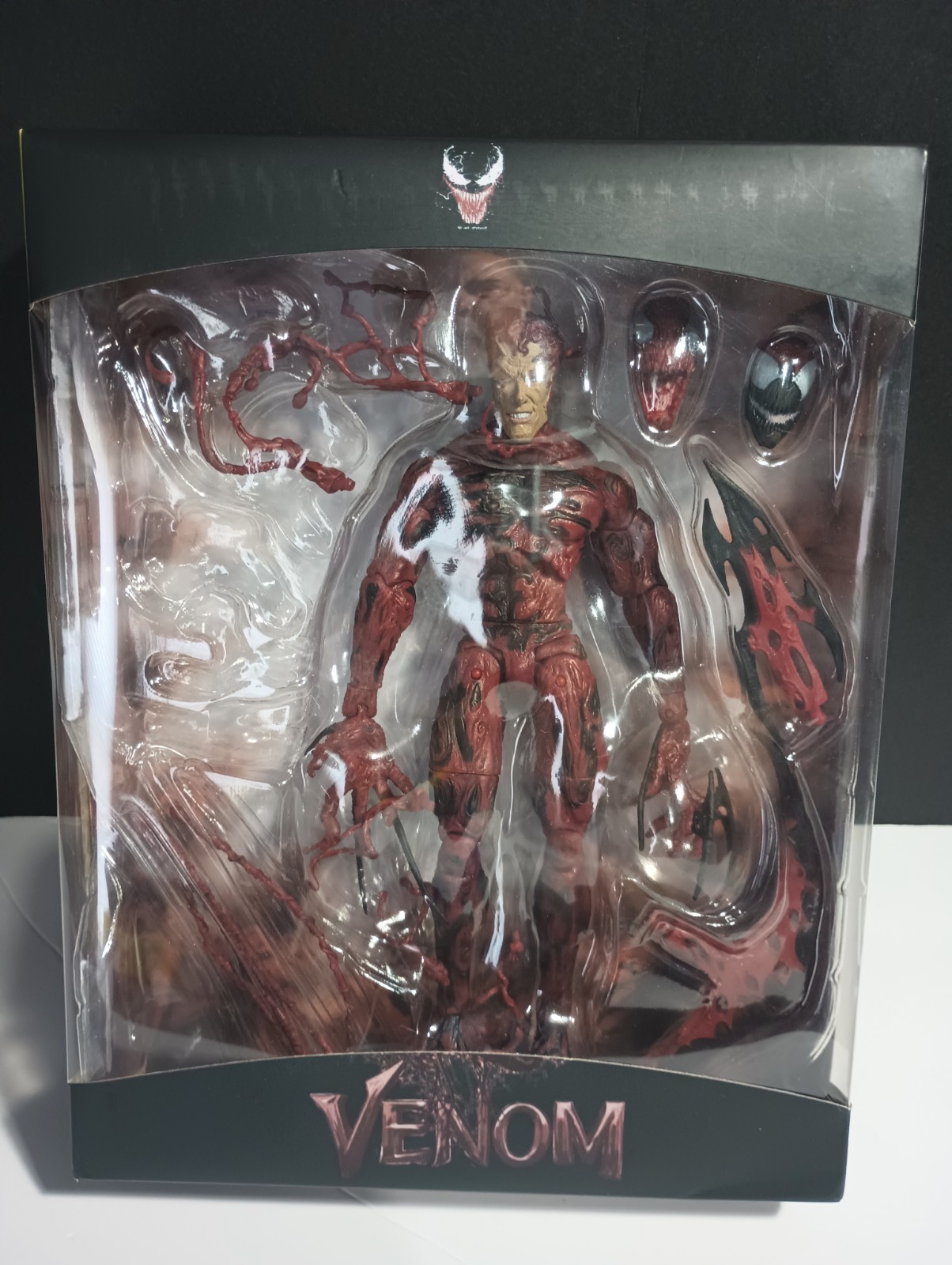 Marvel Diamond Select 8" Spider-Man Carnage Action Figure Collector Edition 2019