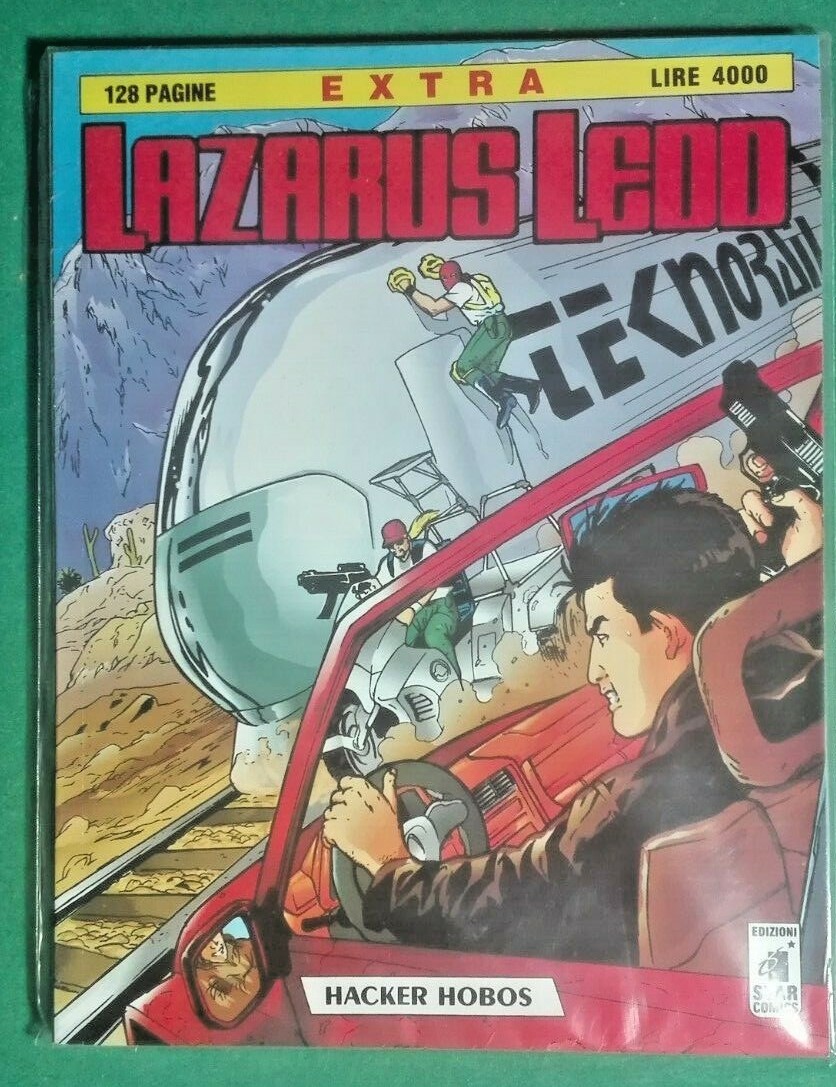 R@RISSIMO FUMETTO LAZARUS LEDD EXTRA  HACKER HOBOS -NEW-EDICOLA-RIF.3666