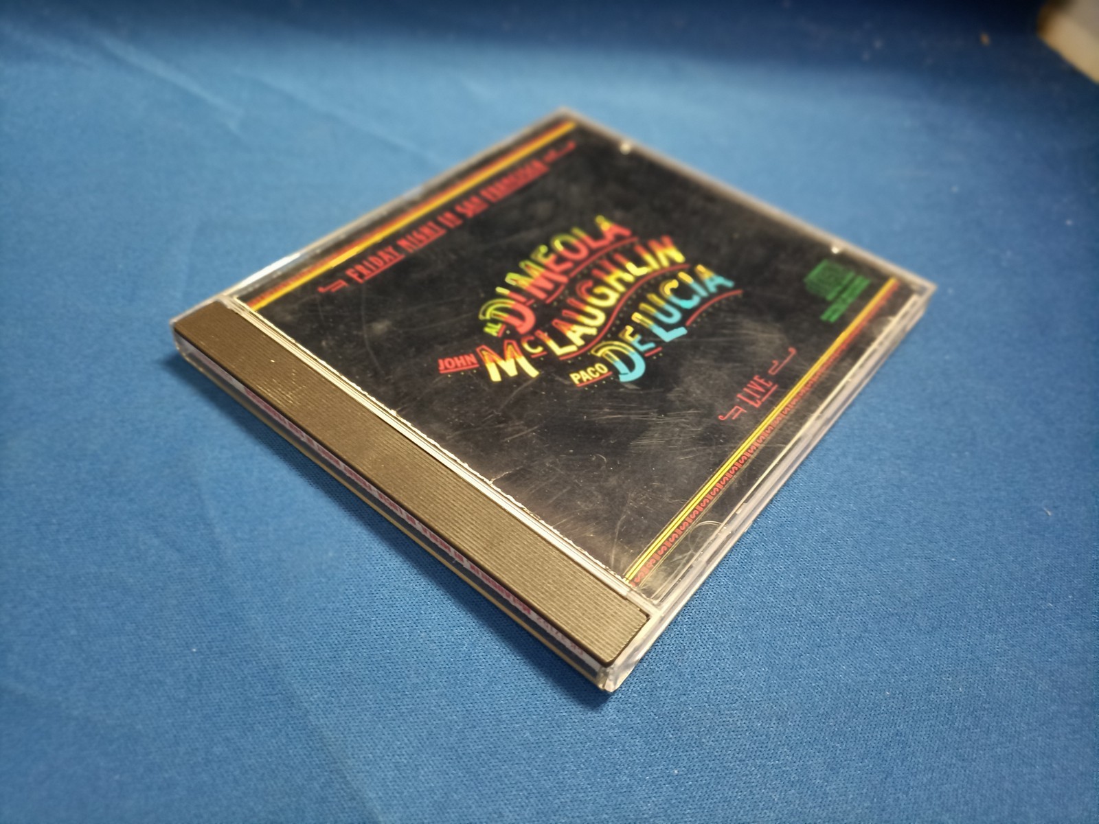 Cd - Di Meola Mc Laughlin De Lucia - Live